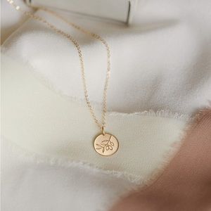 GLDN Olive Branch Necklace